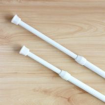Tige de poteau télescopique | Extensible à Tension réglable tringle de rideau de douche de salle de bains ajustable Voile