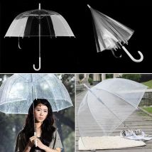Parapluie parapluie champignon | Accessoires de mariage, décoration de mariage de mariage de mariage de mariage, parapluie Transparent Transparent