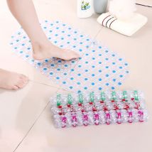 NICEYARD 62*35cm PVC tapis de bain antidérapant salle de bain tapis de douche tapis Transparent ventouse tapis de baignoire tapis de bain produits de salle de bain