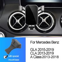 Support de téléphone pour Mercedes Benz, support de réglage de la gravité de l'air, pour Mercedes Benz GLA CLA classe A X156 C117 W176