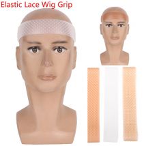 Silicone perruque bande élastique perruque Yoga bandeau pour porter dentelle perruque en forme de goutte Non glisse perruque poignée cheveux bande sport bandeau