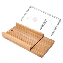 Coupe-savon Portable | Kit de fabrication de savon, lame à savon en bambou, moule à savon Portable pour magasin 1 pièce