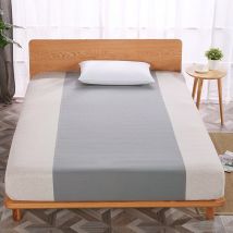 Drap de terre demi-lit (60x270cm), avec cordon de mise à la terre non inclus, bien-être naturel, équilibre de la terre, meilleur sommeil