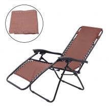 Housse de remplacement pour chaise longue inclinable, tissu respirant, Durable, coussin, lit surélevé, pour jardin et plage