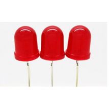 Lentille de couleur rouge bleu blanc jaune Jade vert | 500 pièces x 10mm, lampe à lumière à longue et ronde diffuse, superbrillante, lampe à jambe longue, pièces