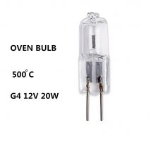 Boîte à lumière ampoule à brancher G4 12V 20W, pour éclairage de four Mobile 12V