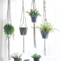 Kit de dentelle bricolage, Kit qui peut être accroché au mur, Pot de fleur de jardin