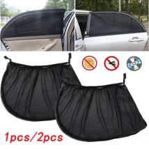Rideaux de voiture pare-soleil fenêtres latérales rideaux de voiture utilisés pour la protection solaire isolation thermique ventilation et fenêtre de voiture anti-moustique