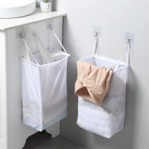 Tenture murale panier à linge gain de place fort crochet vêtements jouet sac de rangement maison placard organisateur pliable panier à linge