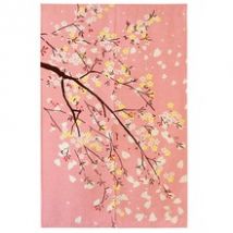 Japon Beimen route rideau de douche cerisier fleur tissu japonais impression rideau tapisserie