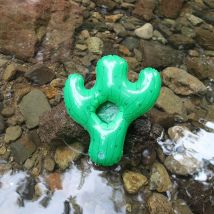 Piscine fête boisson flotteurs gonflable porte-gobelet Cactus gonflable tasse sous-verres d'eau flottant boisson porte-gobelets bain piscine jouet