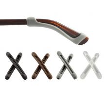 Lunettes antidérapantes en Silicone, 1 paire, crochet d'oreille, jambes en crochet, tampons d'oreille souples pour le sport, serrure, accessoire
