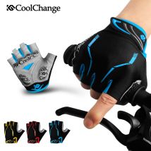 CoolChange gants de vélo GEL Pad vélo gant sports de plein air vtt demi doigt cyclisme gants guantes ciclismo 3 couleurs