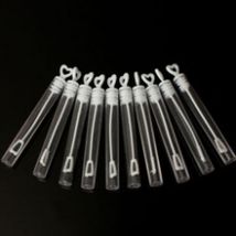 25/50/100 pièces en plastique coeur Tubes fête de mariage faveurs savon eau bulle bouteilles amour coeur baguette Tube enfants anniversaire ornement