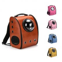 QQQPET sac pour animaux de compagnie Capsule voyage chien transporteur chien en plein air Portable paquet sac espace cabine respirant animal chat transporteur sac à dos