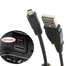 Caméra Mini Câble de Données USB UC-E6 UC-E16 UC-E17 UC E6 E16 E17 8 Broches pour NIKON Coolpix D750 D5300 D5200 D5100 D3300 S9500 L30 L310