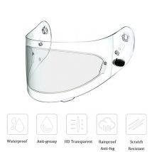 Casque de moto Pinlock pour LS2 K3 K4 AX8 HJC HD Film lentille résistant au brouillard Films casque clair Patch Film étanche anti-rayures