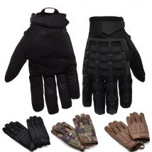 Gants de moto en cuir antidérapants pour écran tactile, pour Suzuki GSF600 Bandit GS1000 GS500 GSX1100F Katana
