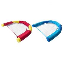 Natation chaise flottante piscine enfant adulte lit siège eau flotteur anneau lumière plage anneau piscine accessoires