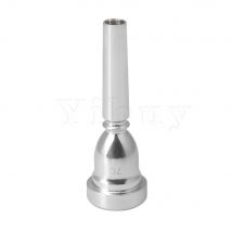 Yibuy 3.3x1.1 pouce argent trompette embouchure adapté à la plupart des trompette