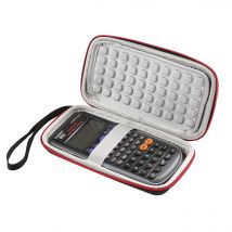 Plus récent sac de rangement pour Casio FX-85DE Plus calculatrice scientifique/Casio FX-82DE Plus étui de protection rigide EVA