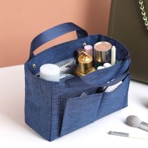 Multifonctionnel 3D maquillage organisateur insérer sac pour sac à main, voyage toilette sac à main intérieur sac cosmétique Base Shaper