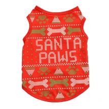 Vêtements de noël pour chiens | Pour petits chiens, chemise pour chiens doux, vêtements Chihuahua 10ay25