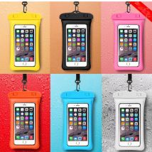 6 pouces flottant Airbag sac de natation étanche téléphone portable pochette coque de téléphone portable pour nager plongée surf plage utilisation