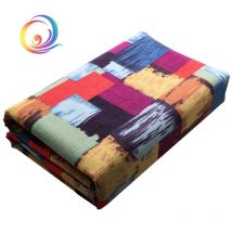 Tissu en coton et lin imprimé, pour Patchwork couette, housse de mobilier, de canapé, sac de coussin, bricolage tissu