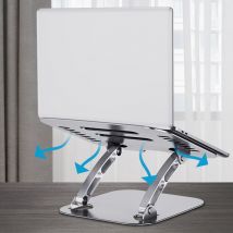 Support de Support d'ordinateur Portable pour Macbook Air Pro Support de Support pour ordinateur Portable en aluminium