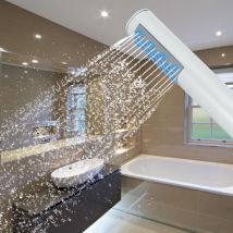 G1/2 "salle de bain douche à main jet haute pression économie d'eau salle de bain Anion filtre douche SPA buse ménage