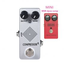 Mini COMP dynamique guitare effet pédale compressr Clone DYNA COMP et avec véritable dérivation