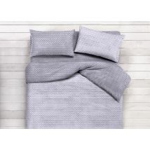 Copritrapunta coton fantaisie Bon Bon gris simple