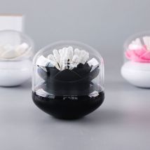 Lotus porte-coton tiges | Utile, boîte de coton tiges, support de coton, étui décoration de Table, boîte de rangement, organisateur