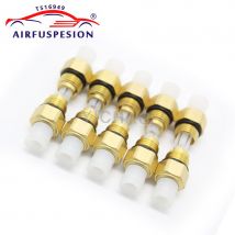 10 pièces Ressort De Suspension Pneumatique Vanne D&#39;air M10 * 1 pour Q7 VW Touareg Cayenne 955 Jeep D&#39;air neuf Tube Connecteur D&#39;air Raccords En Laiton