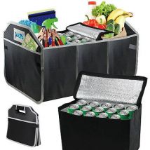 Organiseur de botte de voiture pliable | Sac de rangement de voiture pour courses