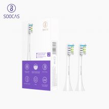 Soocas X3 X1 2 stücke Ersatz kopf für Original elektrische zahnbürste düse Soocas X3U x5 elektrische pinsel sauber