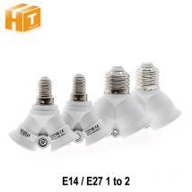 Convertisseurs de support de lampe E27/E14, Bases de lampe 1 à 2, convertisseur pour ampoule