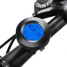 Rétro-éclairage led sans fil vélo ordinateur compteur de vitesse vélo velocimetro étanche puissance compteur de vitesse anglais ordinateur accessoires