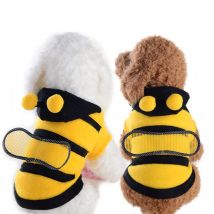 Déguisement pour animaux de compagnie mignon chien une pièce vêtements Costume pour animaux de compagnie quatre-jambe abeille Cosplay vêtements pour chat chiens Costumes taille XS-XL