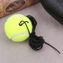 Outil de Tennis de formateur de Tennis de paquet simple avec des accessoires de Tennis d'entraînement de feutre en caoutchouc de remplacement de ficelle