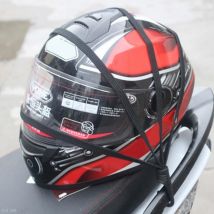 Filet universel à mailles pour casque de Moto | Filet pour bagages de Moto, engrenages de protection, crochets pour bagages, accessoires de Moto, support organisateur