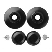 2 ensemble de casseroles casseroles couvercles boutons universel isolé bakélite poignées casserole casserole bouton poignée Kit avec vis accessoires de cuisine