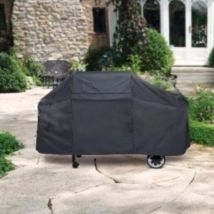Couverture noire étanche pour Barbecue | 170x61*117cm, protection Anti-poussière Ultraviolet pour gaz ou charbon de bois Barbecue