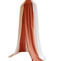 Bébé lit rideau enfants chambre berceau filet coton accroché dôme -né lit tente G99C