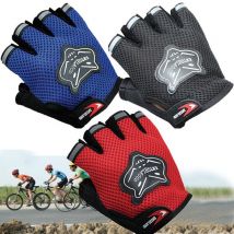 Gants de vélo pour enfants et adultes en 4 couleurs, gants en maille, Short, gants de Sport pour faire du vélo