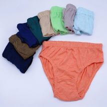 18 pièces/lot sous-vêtements de couleur unie sous-vêtements enfants, sous-vêtements de bébé garçon, vêtements intérieurs bébé 1-11 ans