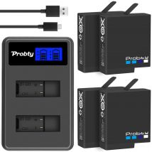 Caméra pour GoPro Hero5/Hero6/Hero 7 black, appareil photo entièrement décodé, batterie 1220mAh, Original