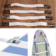Housse pour planche à repasser, porte-boucle pour nappe, attaches à Clip pour canapé, orthèse pour drap de lit, accessoires de meubles 4 pièces/ensemble
