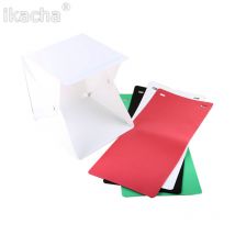 Mini Studio pliant Diffuse boîte souple avec lumière LED noir blanc vert rouge fond Photo Studio accessoires Lightbox Softbox
